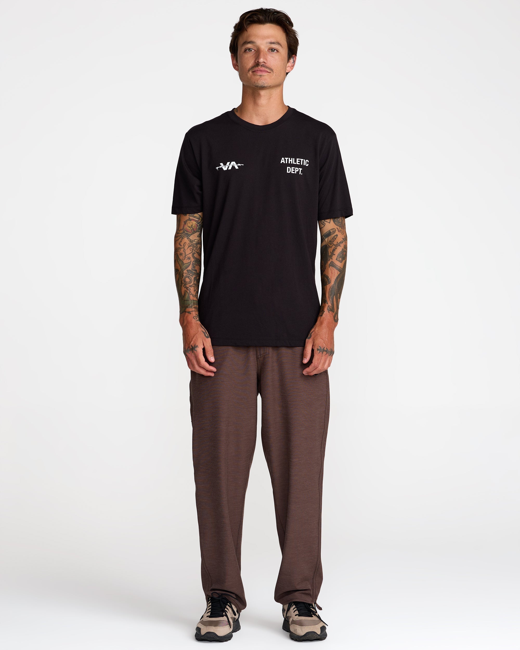 Athletic Department Short Sleeve Tee - Black