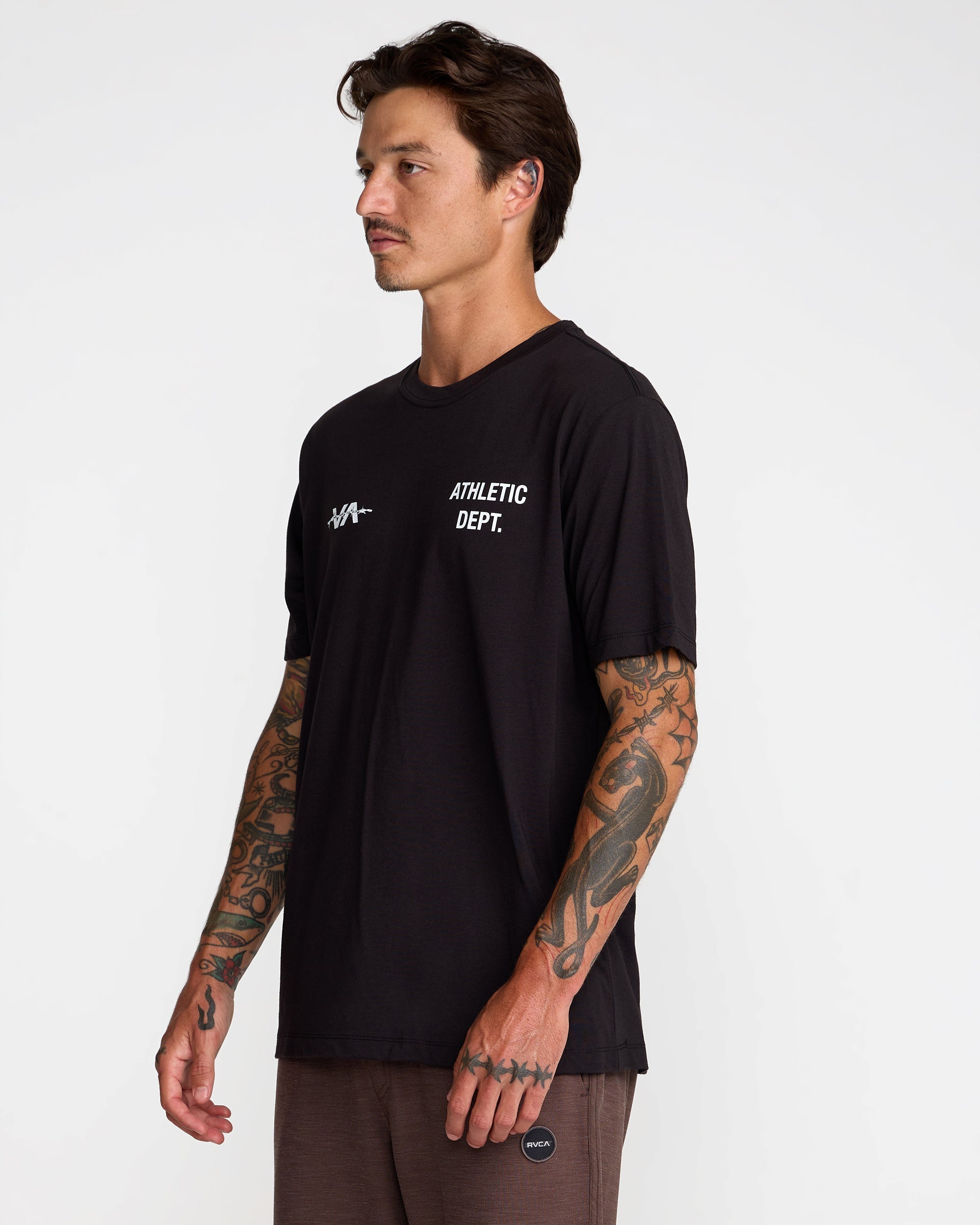 Athletic Department Short Sleeve Tee - Black