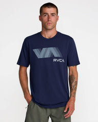 VA Blur Short Sleeve Tee - Navy Marine