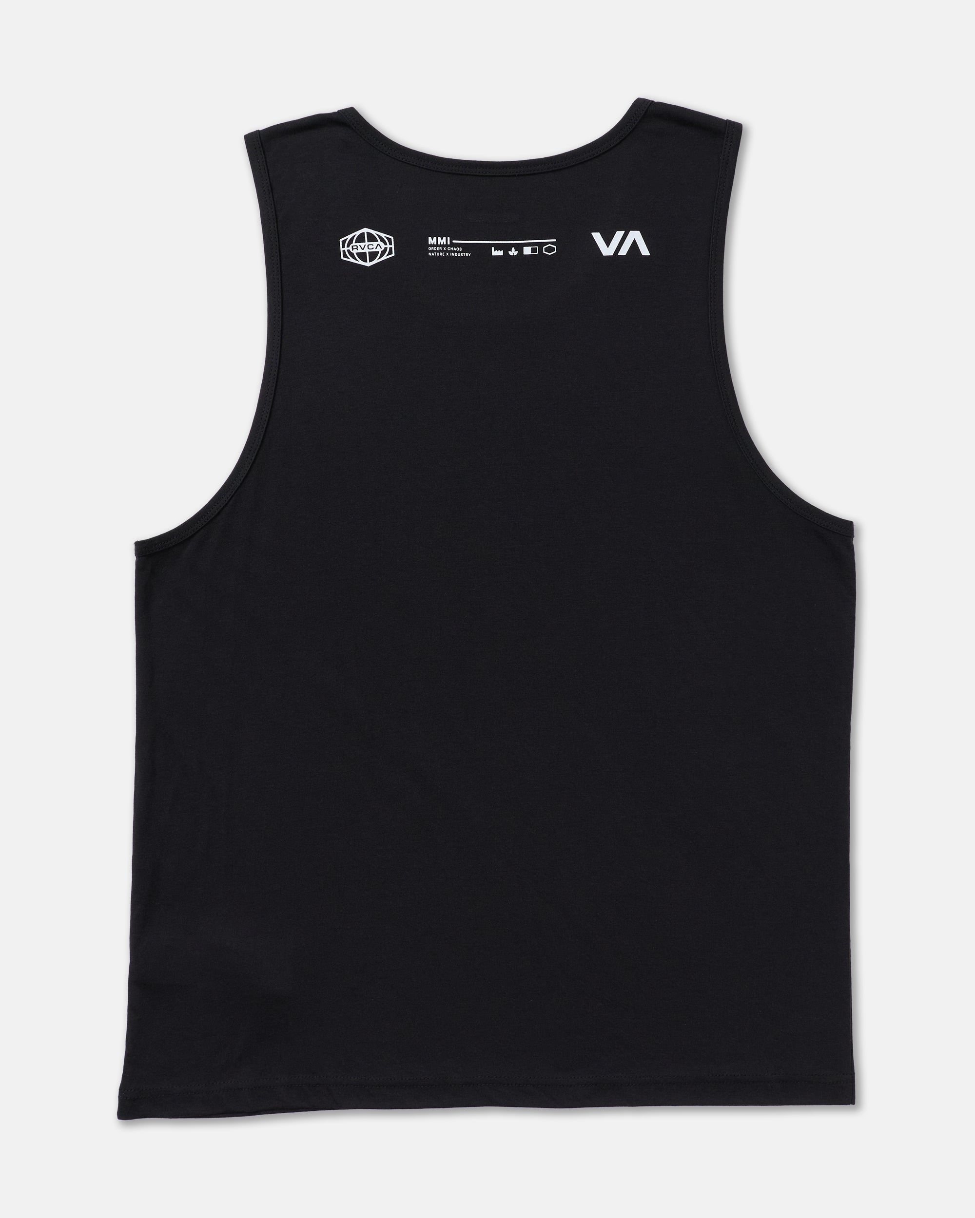 World Hex Tank Top - Black