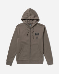 RVCA Trade Zip Hoodie - Mushroom