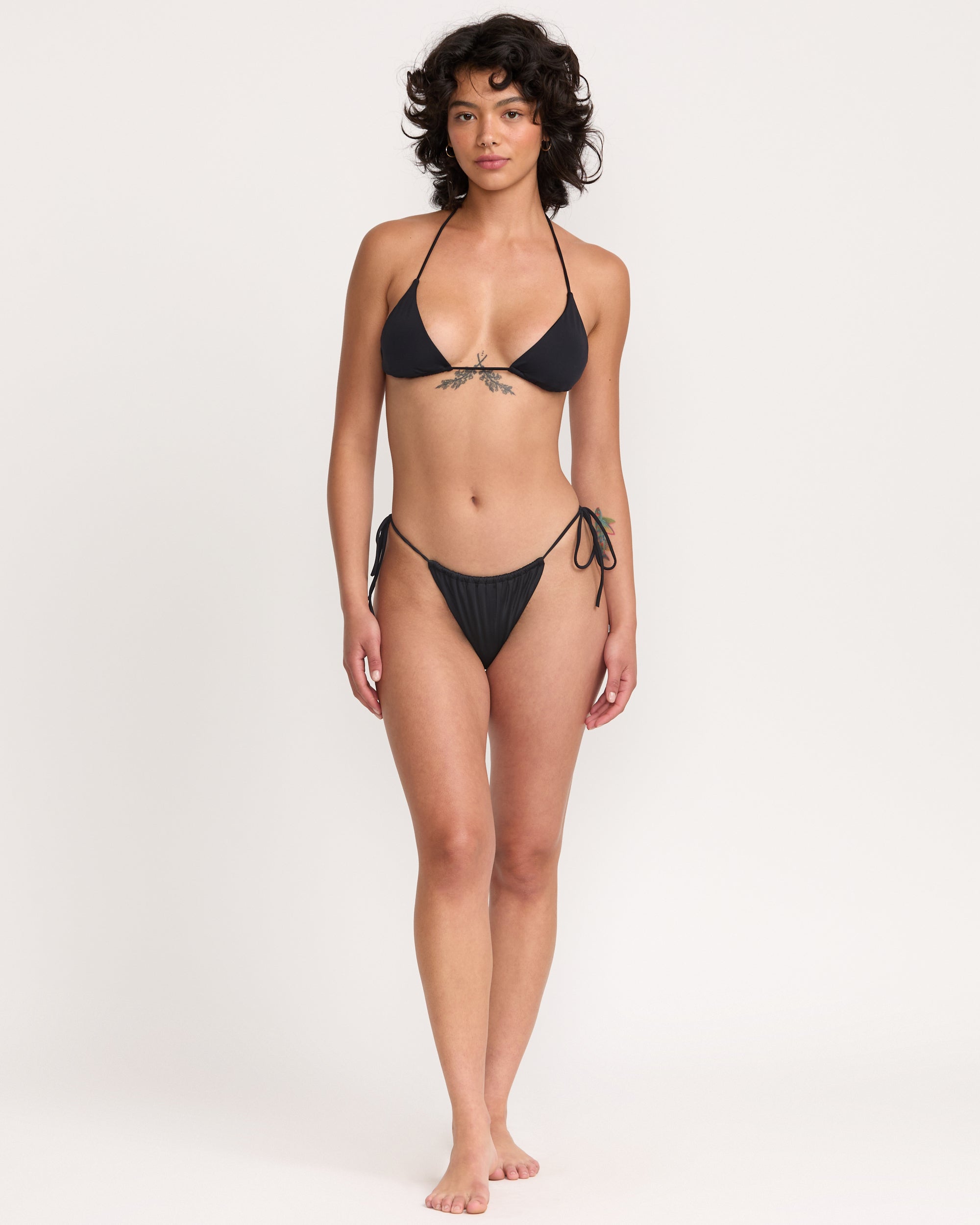 Solid Halter Slide Tri - RVCA Black
