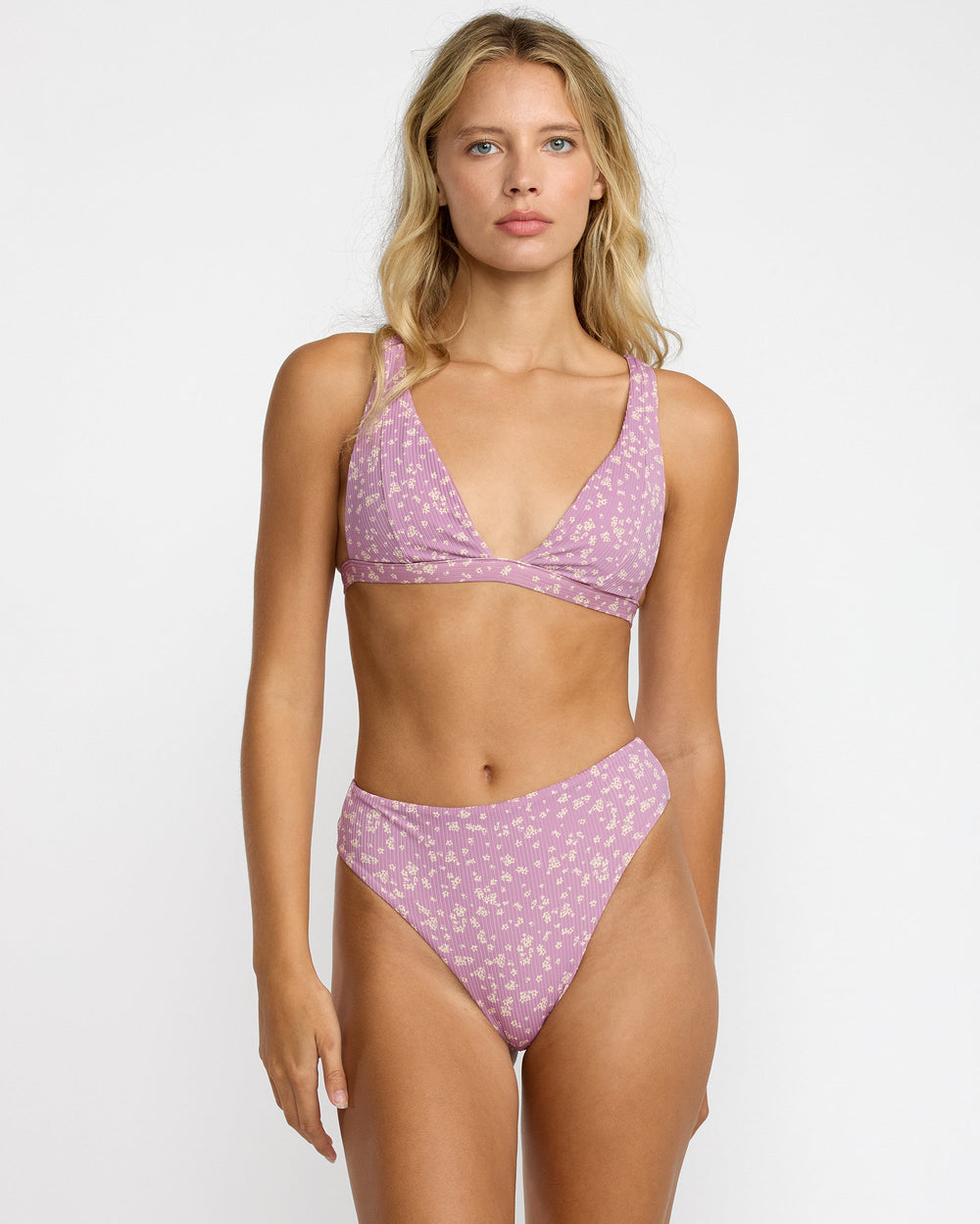 Grow Together Bikini Top - Winter Orchid