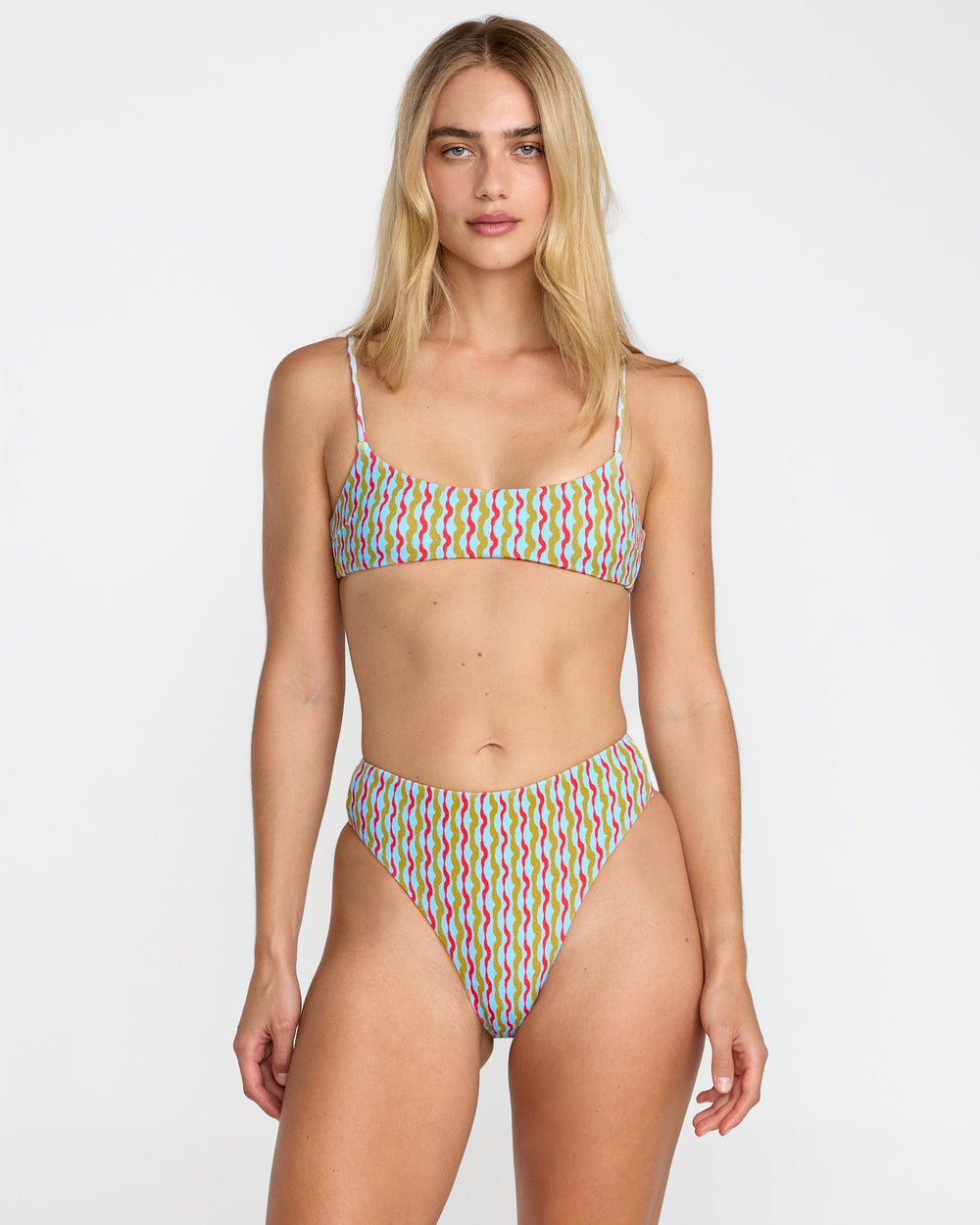 Slow Going Bralette - Crystal Blue