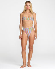 Slow Going Bralette - Crystal Blue