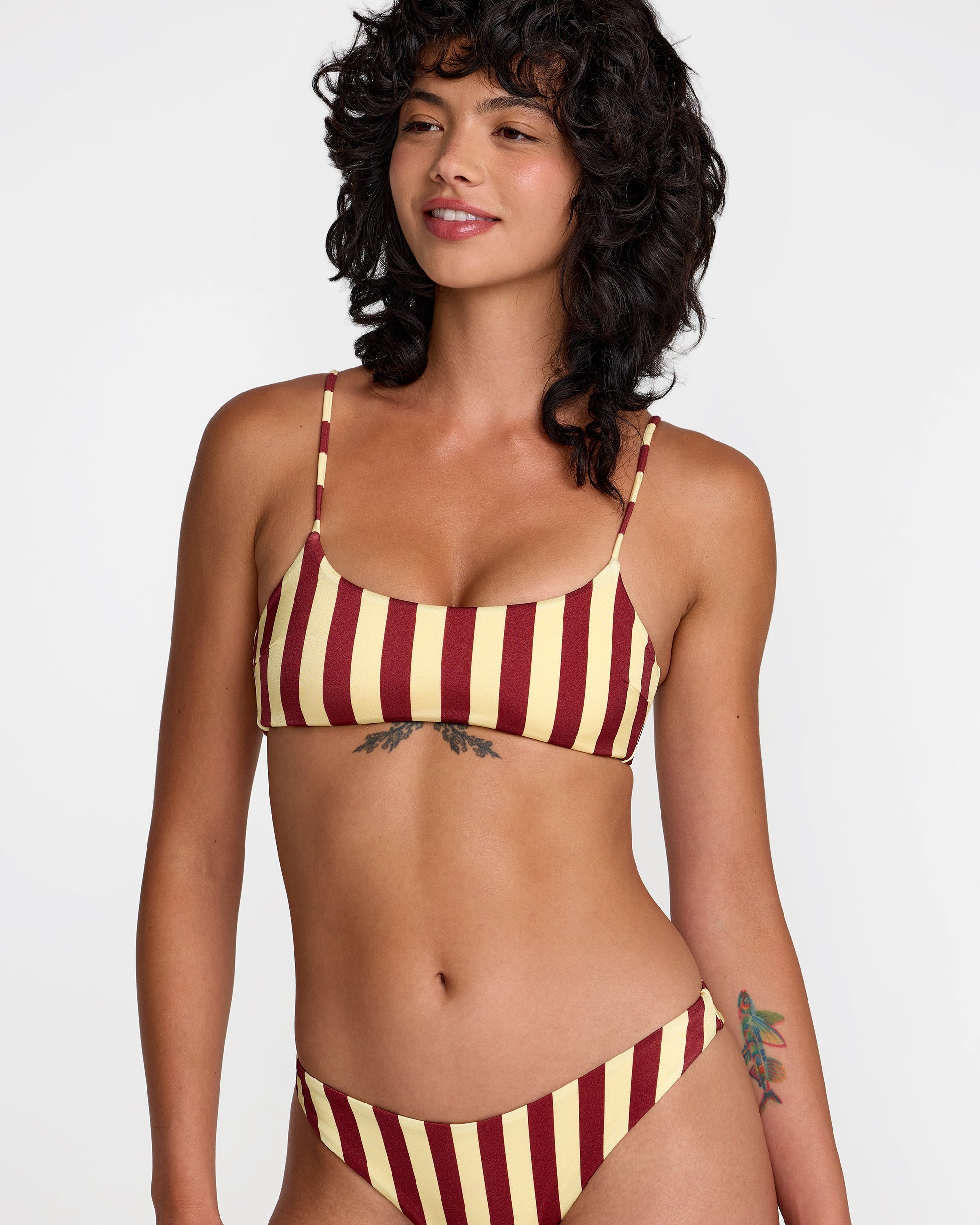 Leon Bralette Bikini Top - Sunshine