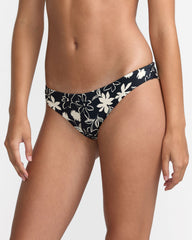 Days Like These Cheeky Bikini Bottom - Rvca Black Floral