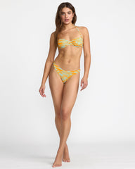 Summer Safari Medium French Bikini Bottom - Mango Yellow