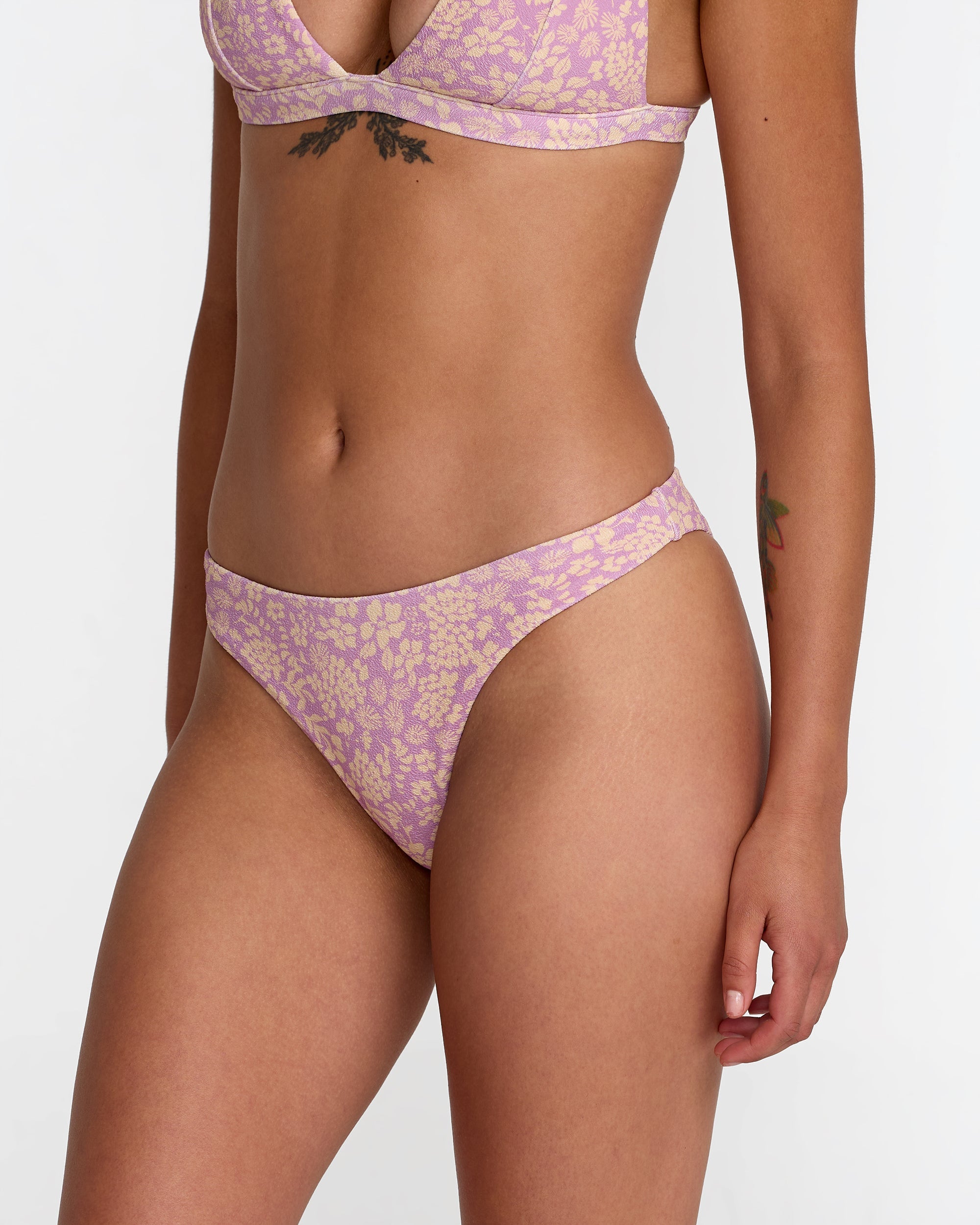 Roma Medium French Bikini Bottom - Orchid