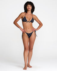 Florence Medium French Tie Bikini Bottom - RVCA Black