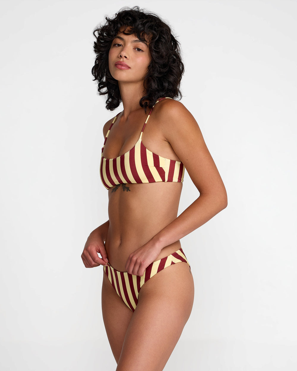 Leon Medium French Bikini Bottom - Sunshine