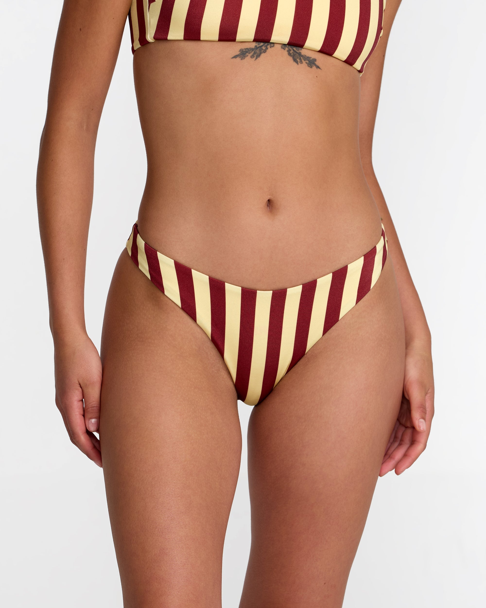 Leon Medium French Bikini Bottom - Sunshine