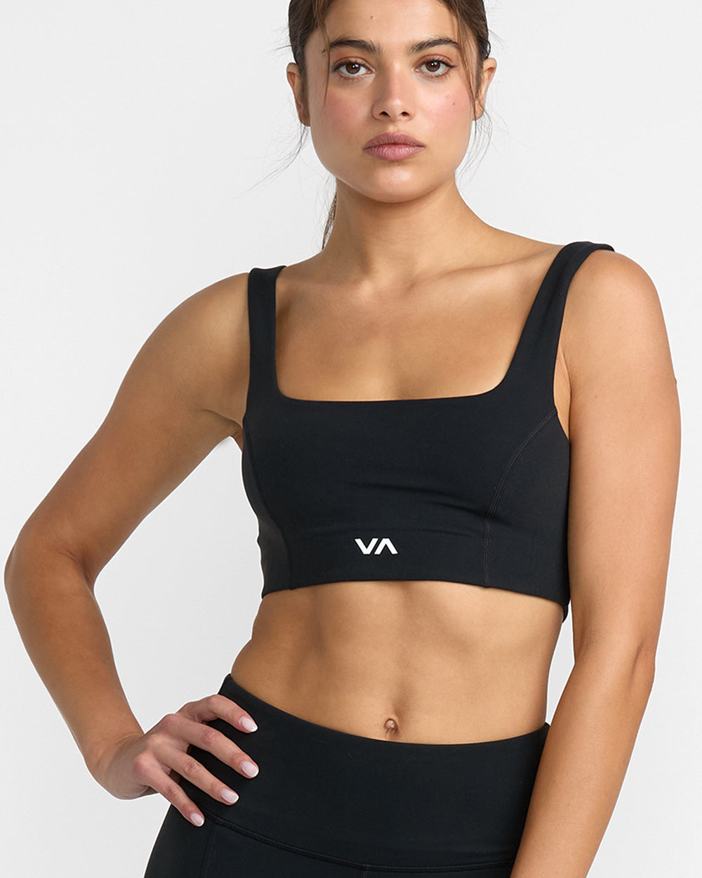 VA Square Neck Bra - Black