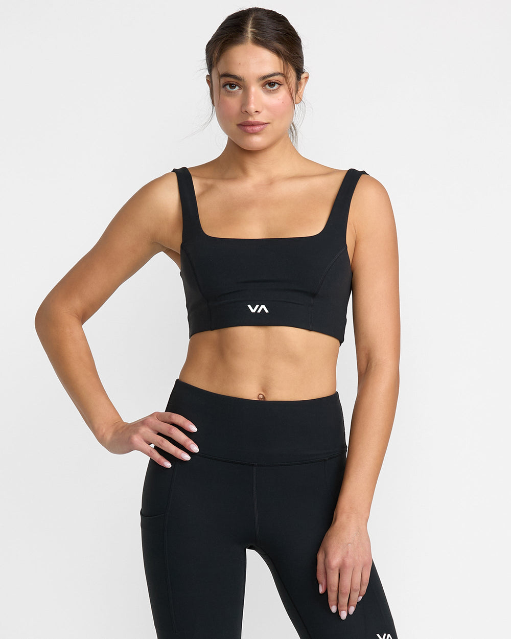 VA Square Neck Bra - Black