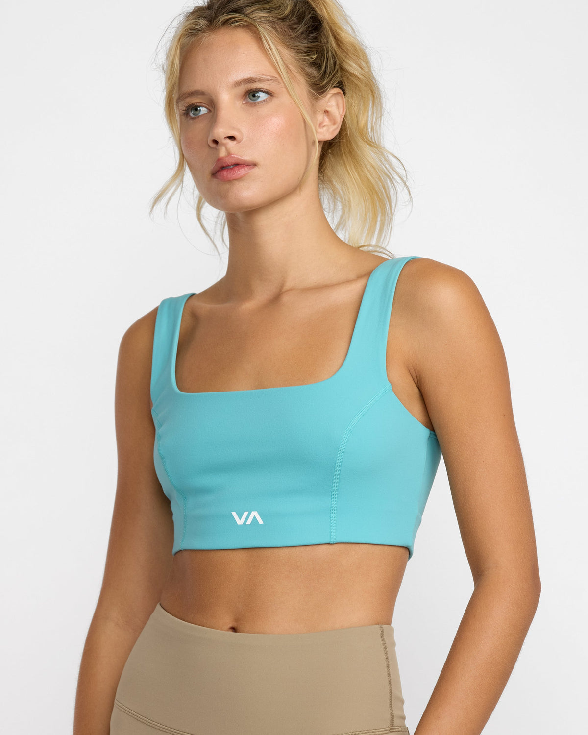 VA Square Neck Bra - Sky Blue