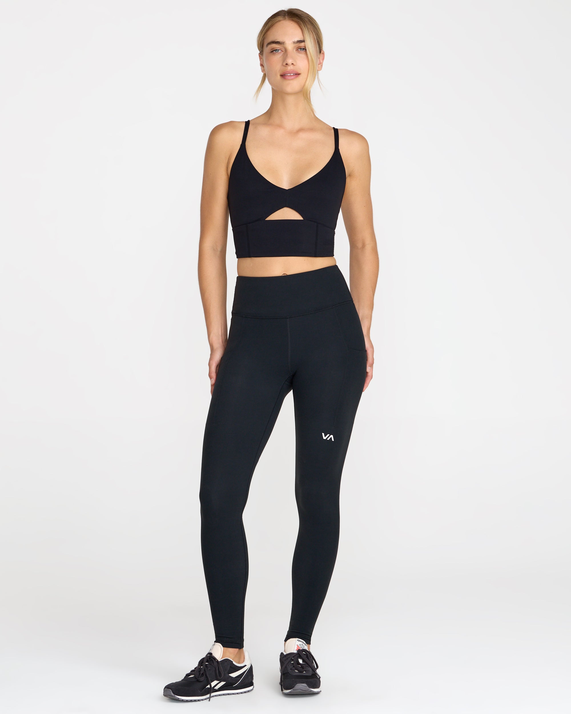 Sidelines Long Bra - Black