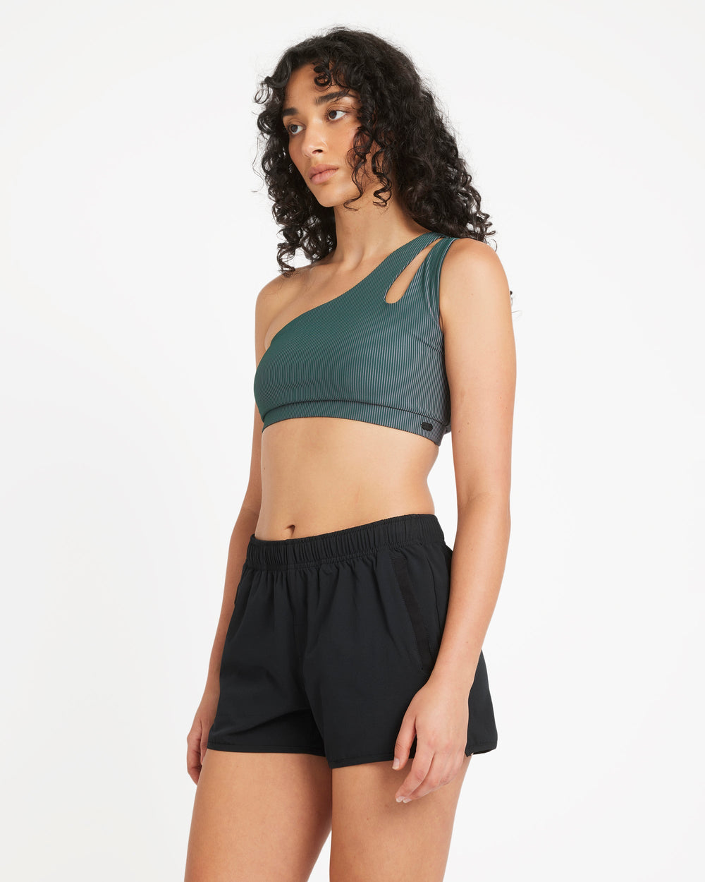 VA One Shoulder Bra - Pine