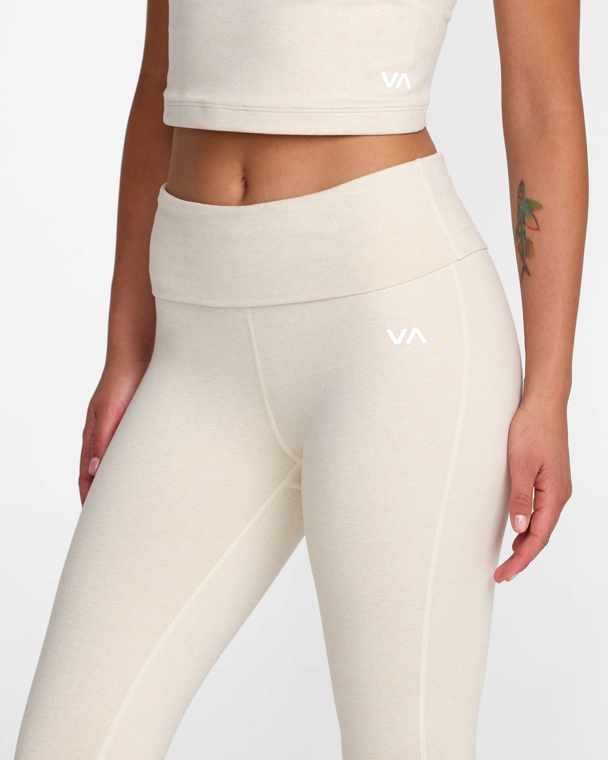 VA Fold Over Flare - Vintage White