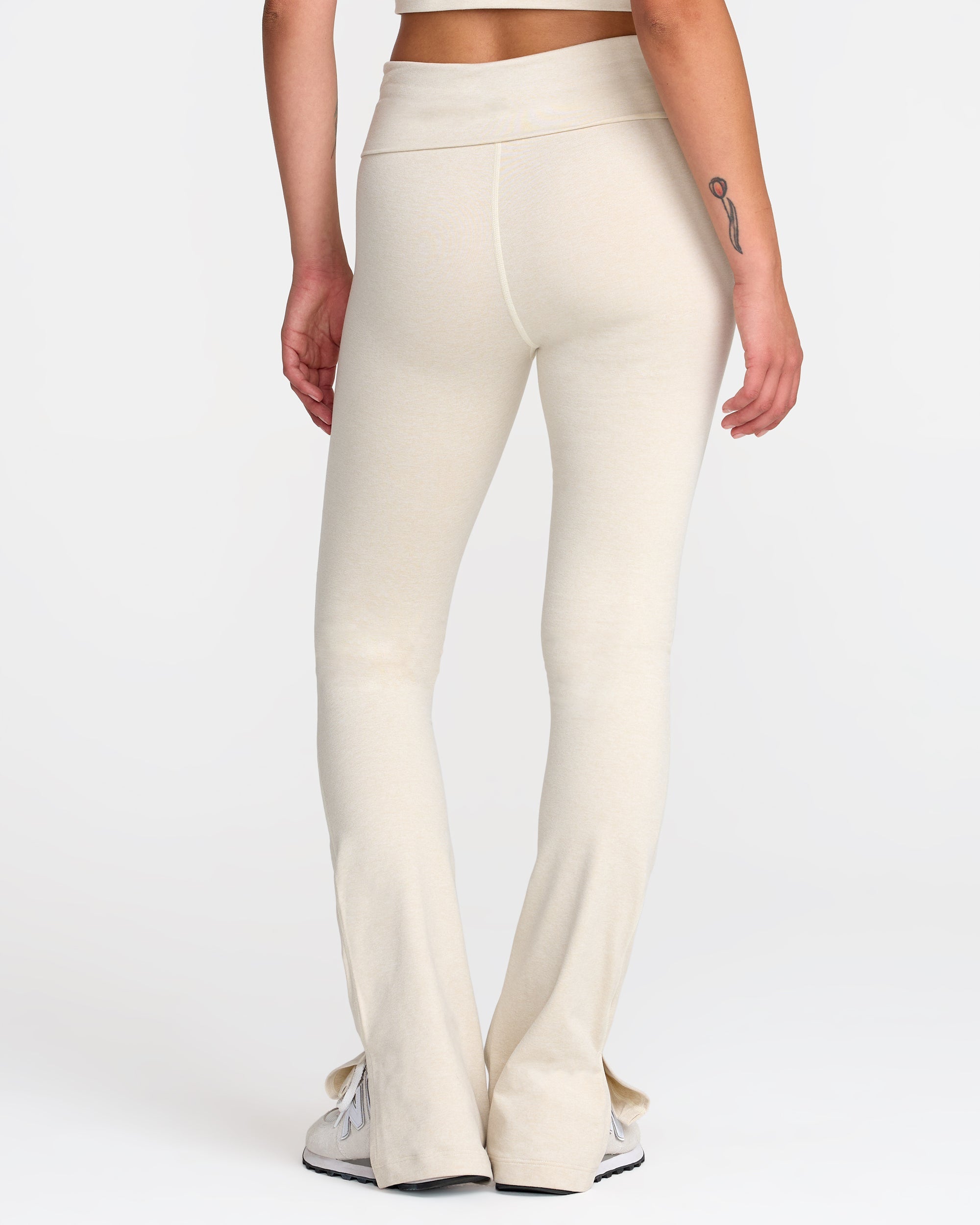 VA Fold Over Flare - Vintage White