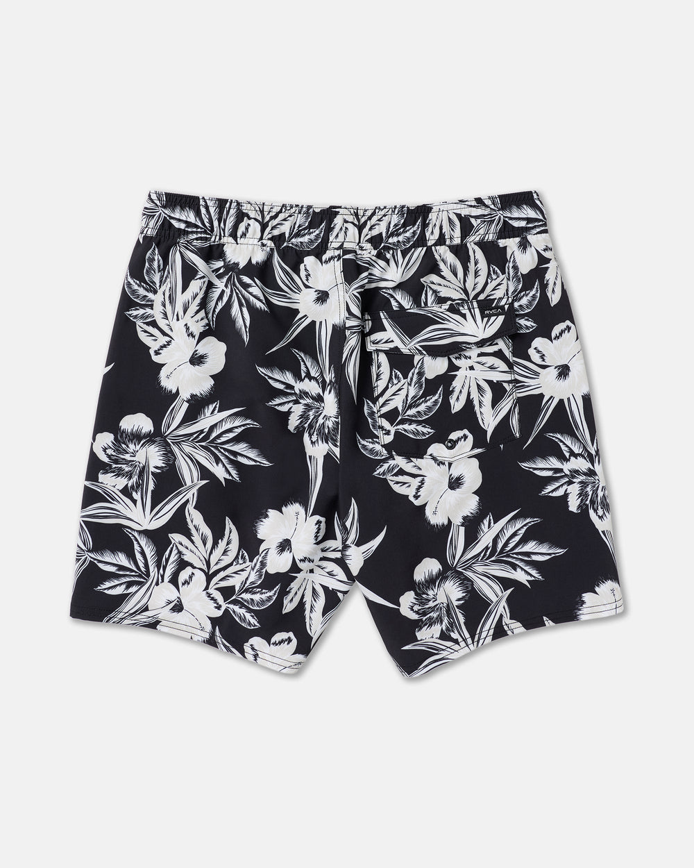 VA Elastic 17" Shorts - Black Floral