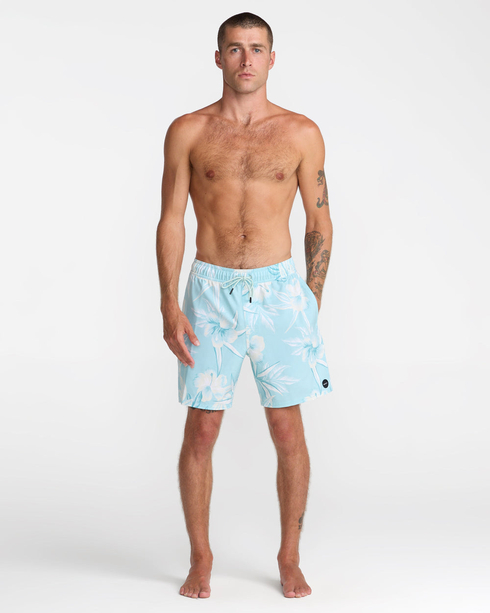 VA Elastic 17" Shorts - Blue Haze