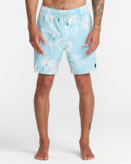 VA Elastic 17" Shorts - Blue Haze