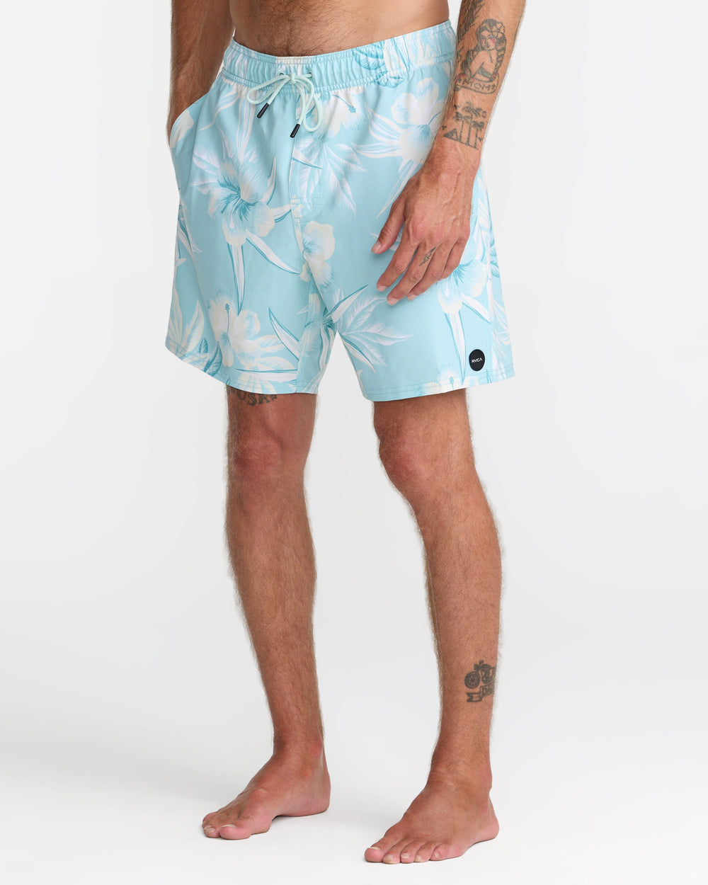 VA Elastic 17" Shorts - Blue Haze