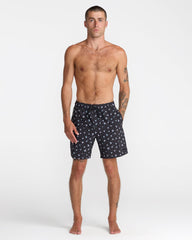 VA Elastic 17" Shorts - Pirate Black