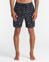 VA Elastic 17" Shorts - Pirate Black