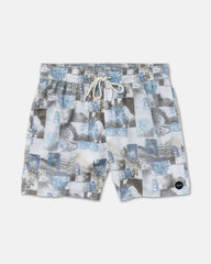 Barnes Elastic 17" Shorts - White