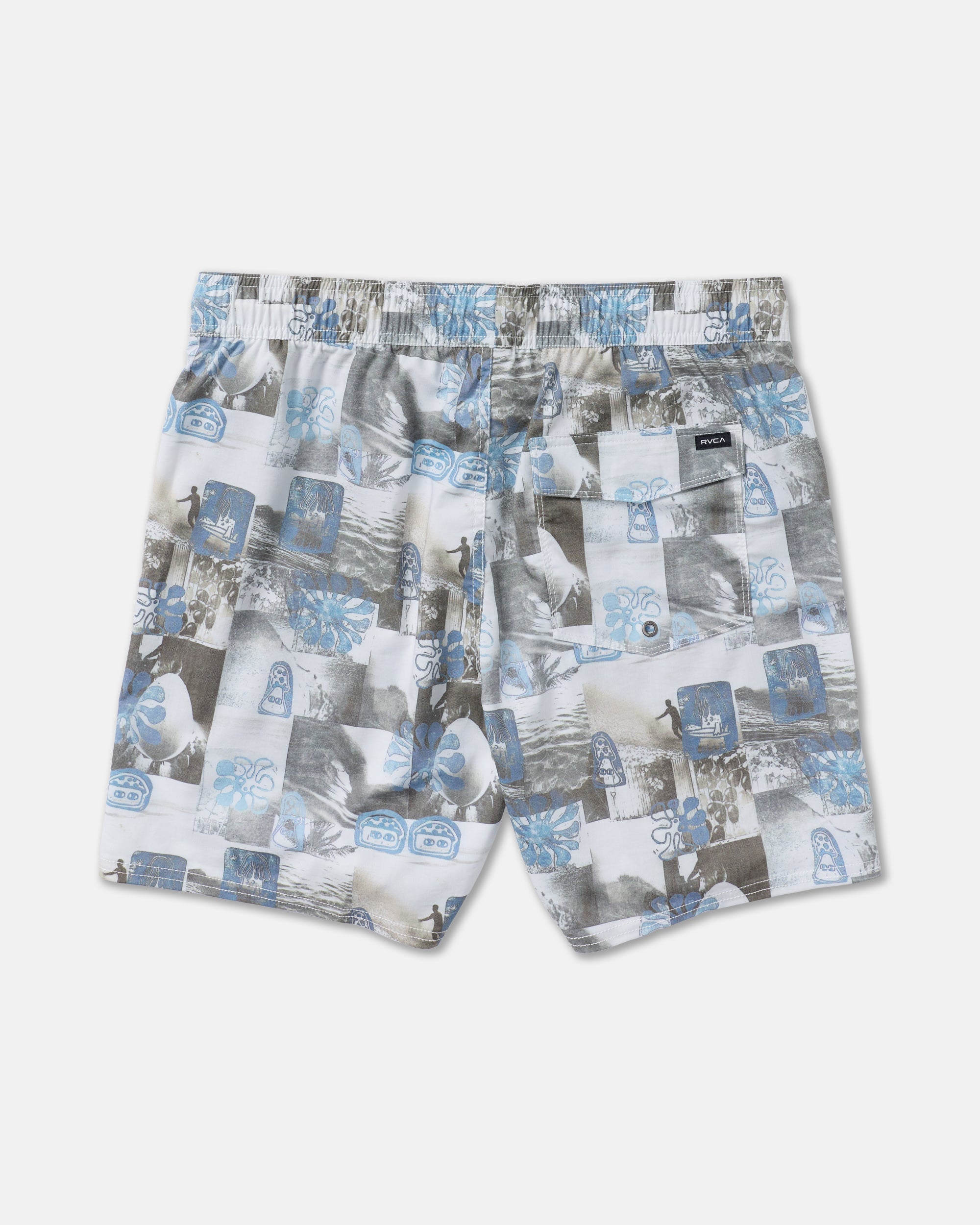 Barnes Elastic 17" Shorts - White