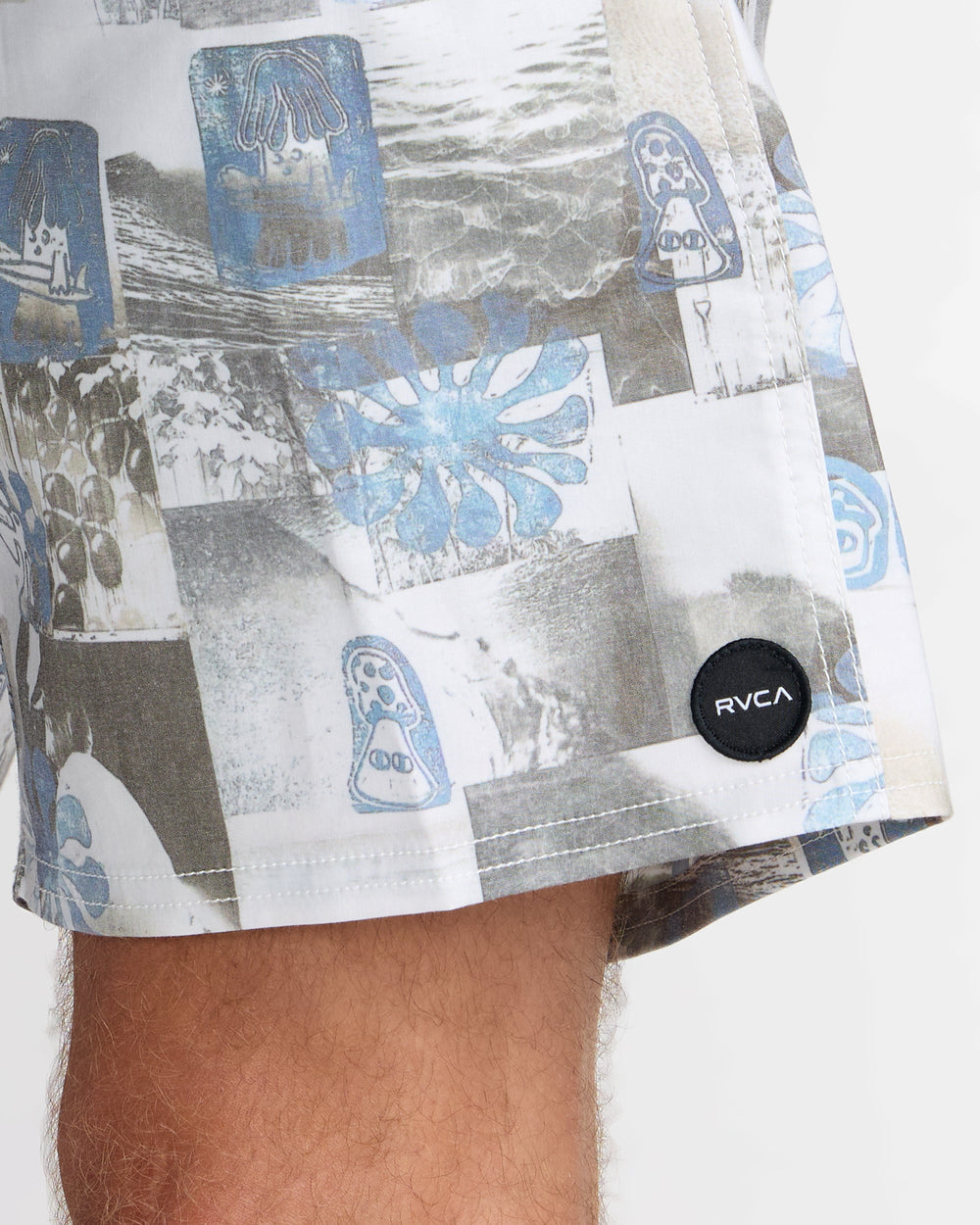 Barnes Elastic 17" Shorts - White