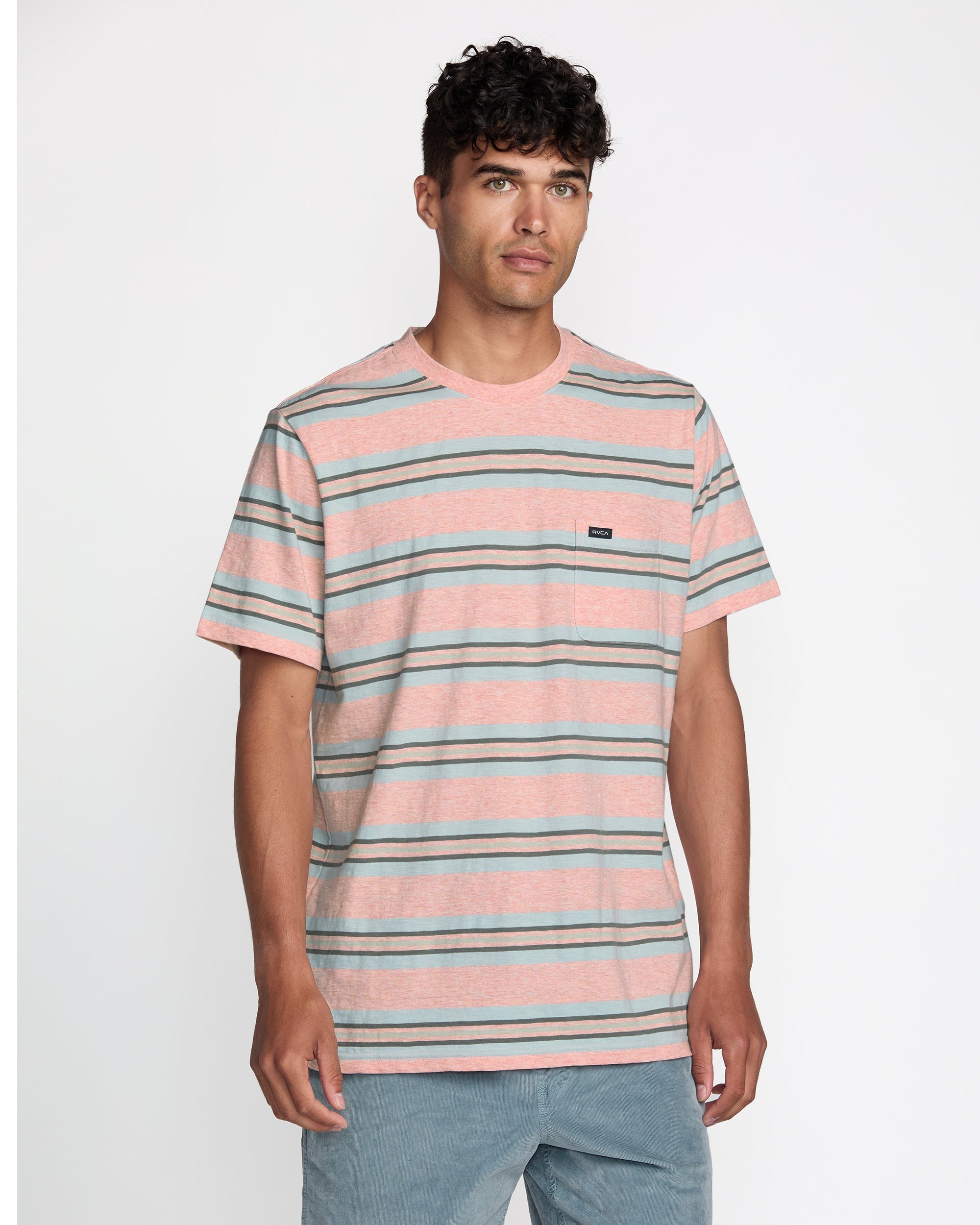 Magnolia Crew Short Sleeve Tee - Peach