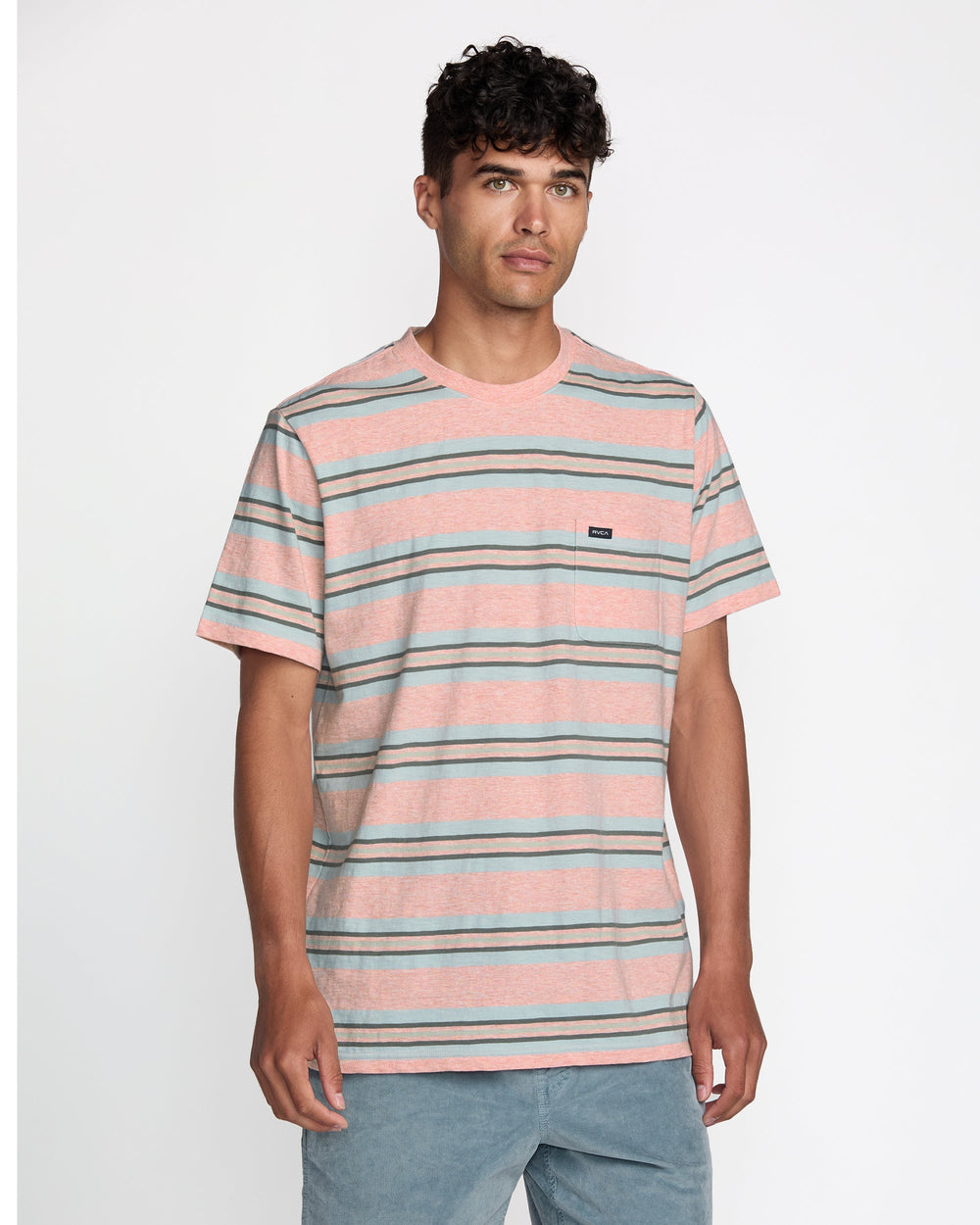 Magnolia Crew Short Sleeve Tee - Peach