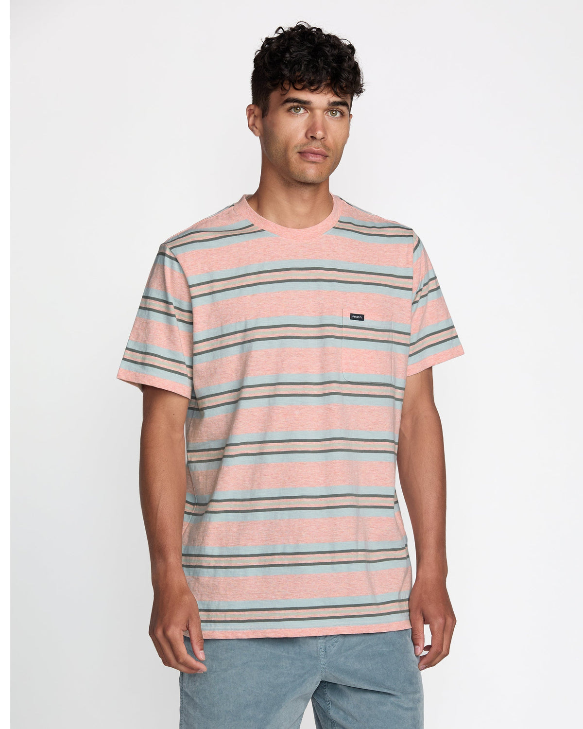 Magnolia Crew Short Sleeve Tee - Peach