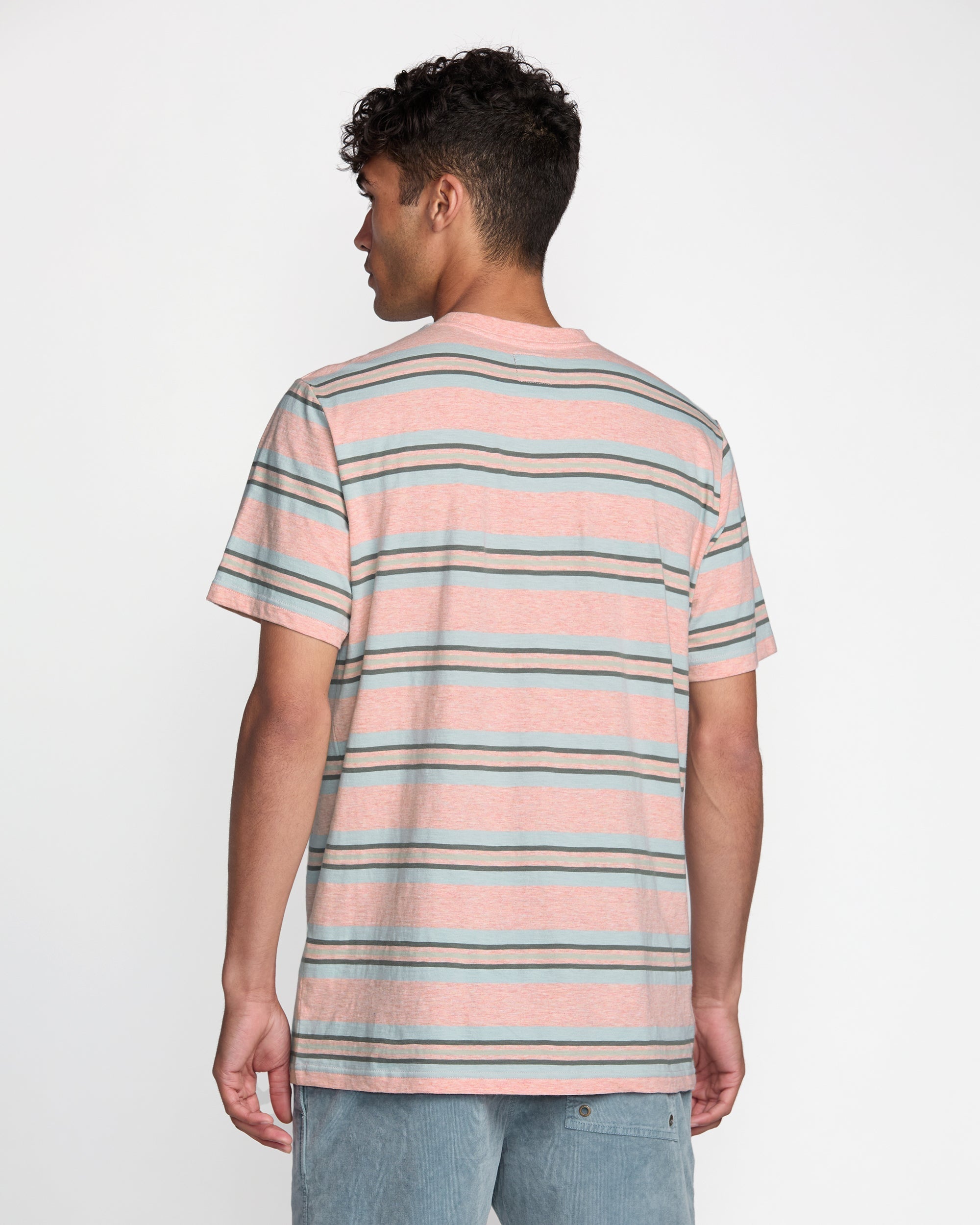 Magnolia Crew Short Sleeve Tee - Peach