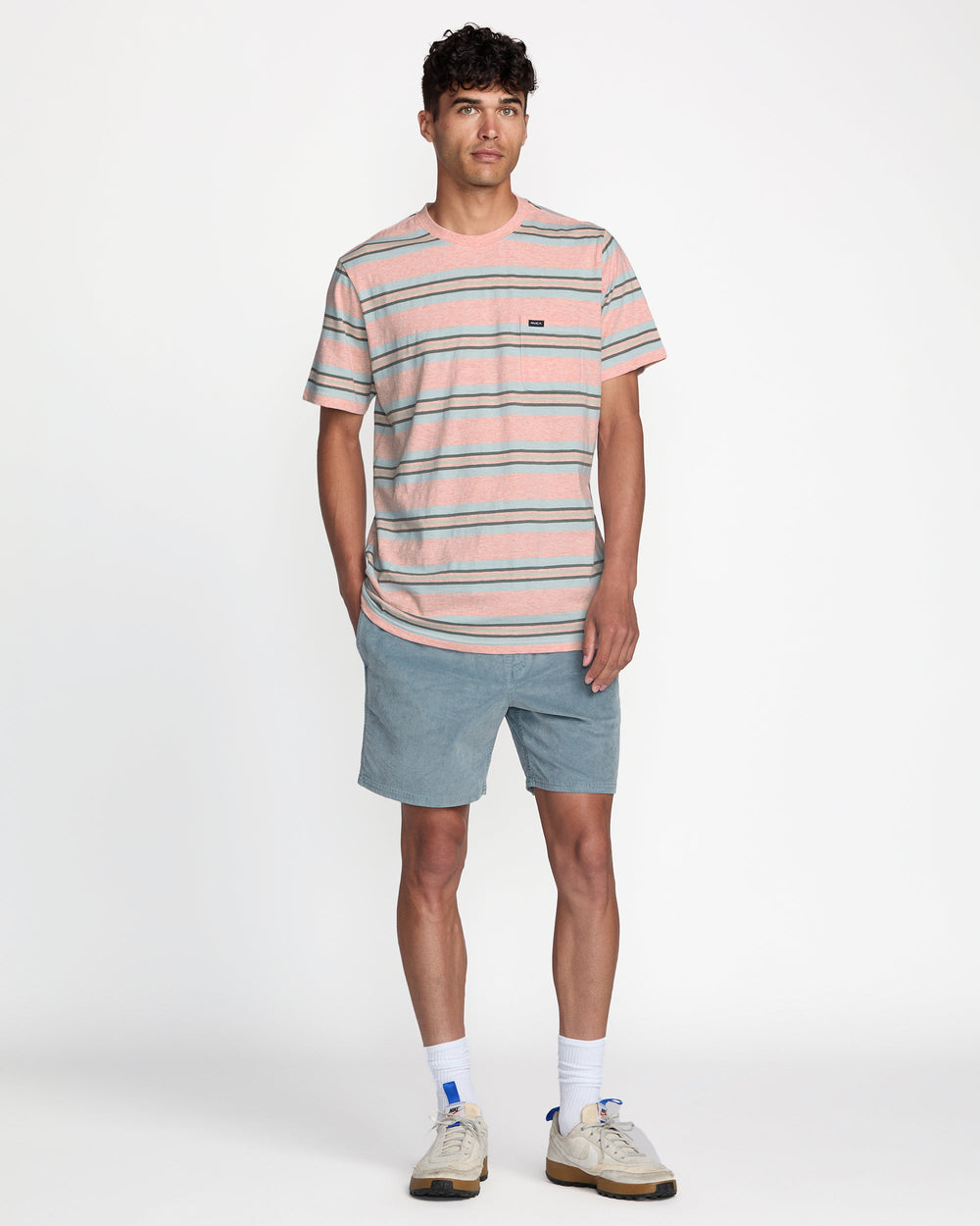 Magnolia Crew Short Sleeve Tee - Peach