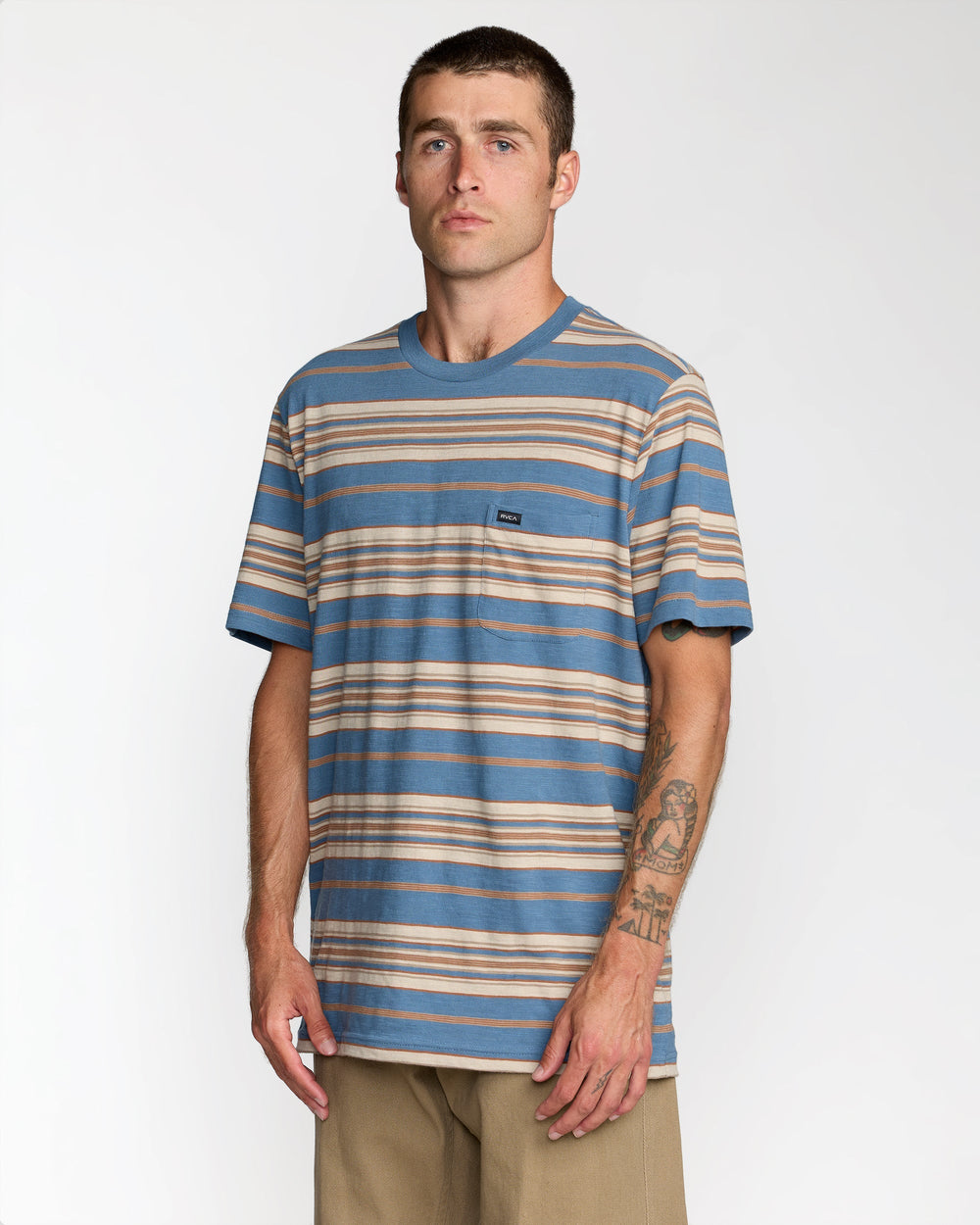 Magnolia Crew Short Sleeve Tee - Vintage Navy