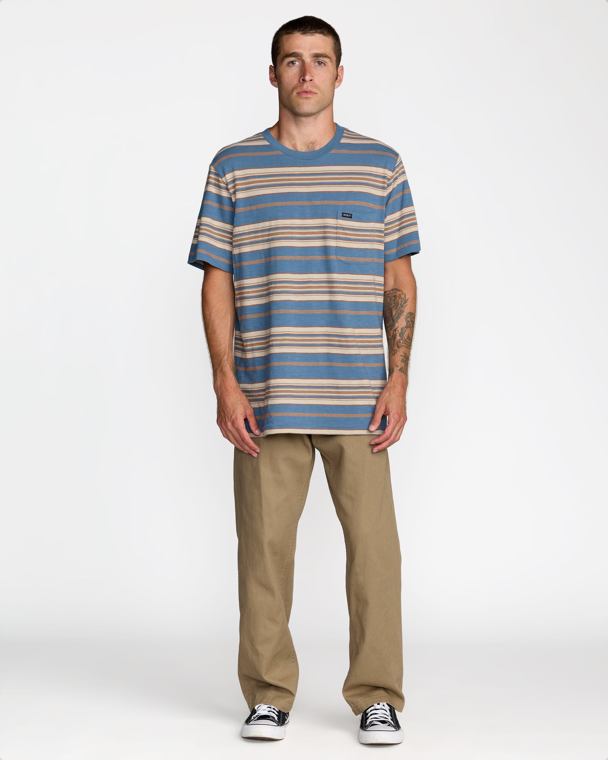 Magnolia Crew Short Sleeve Tee - Vintage Navy
