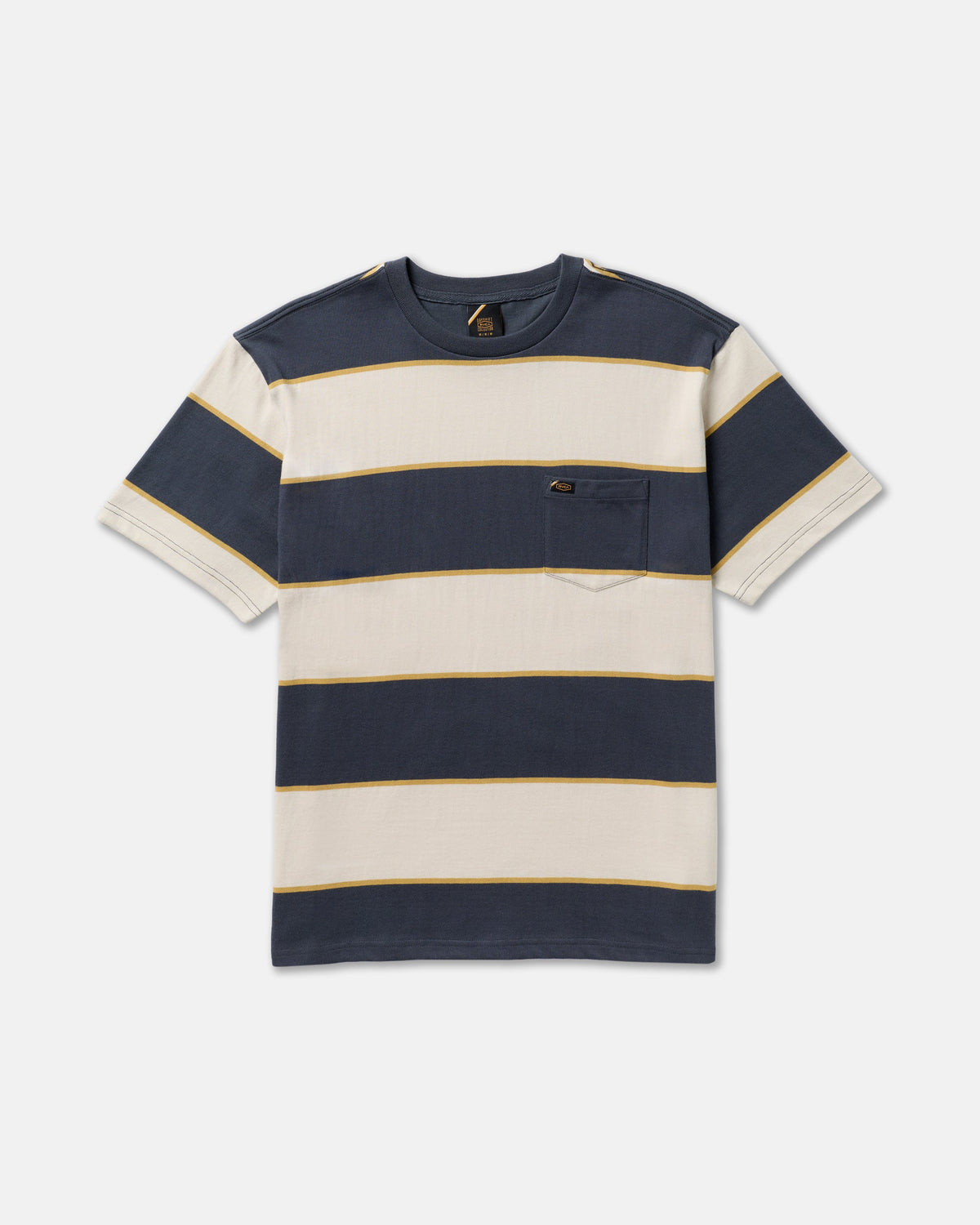 Dayshift Stripe Short Sleeve Tee - Light Khaki