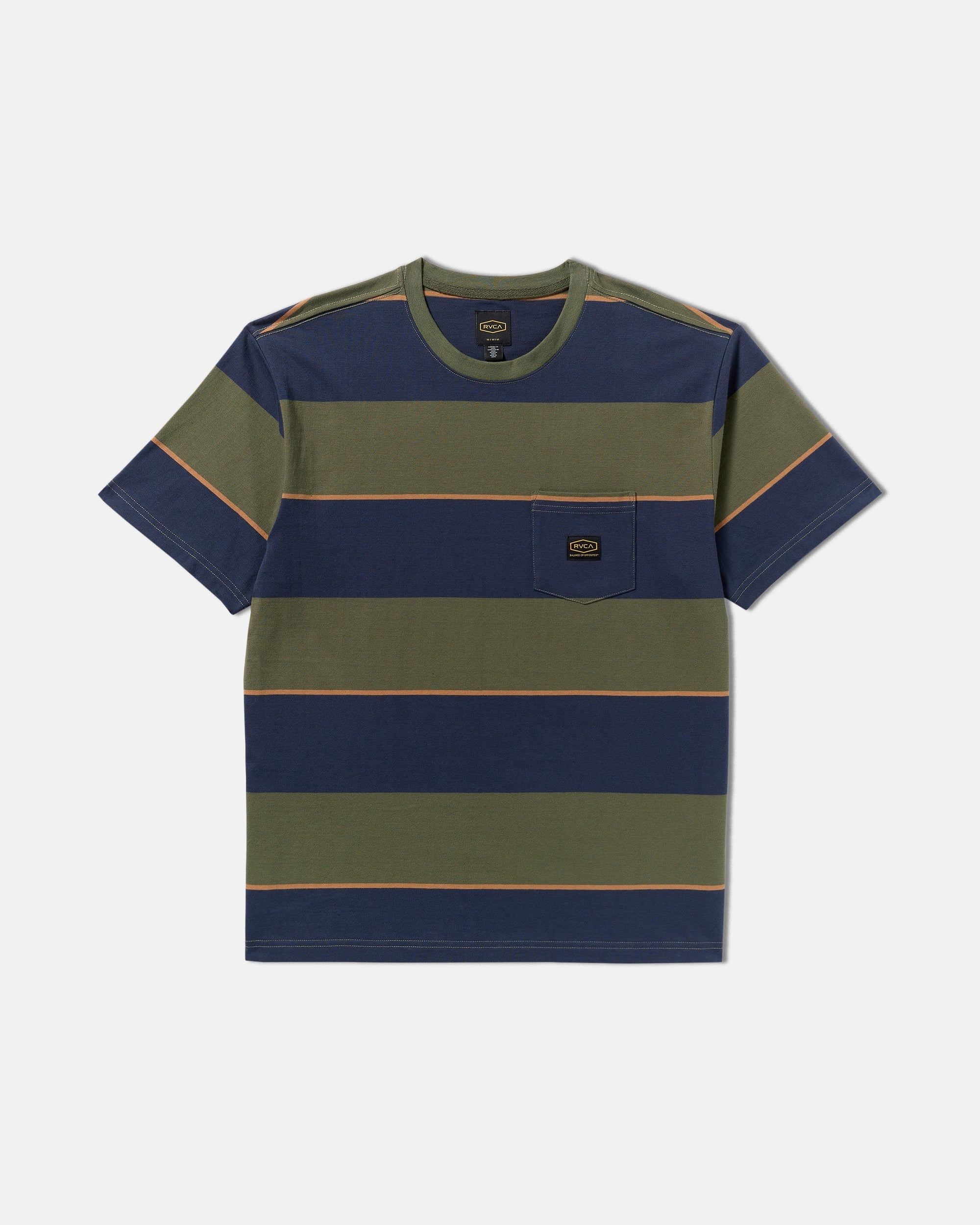 Dayshift Stripe Short Sleeve Tee - Moody Blue