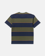 Dayshift Stripe Short Sleeve Tee - Moody Blue