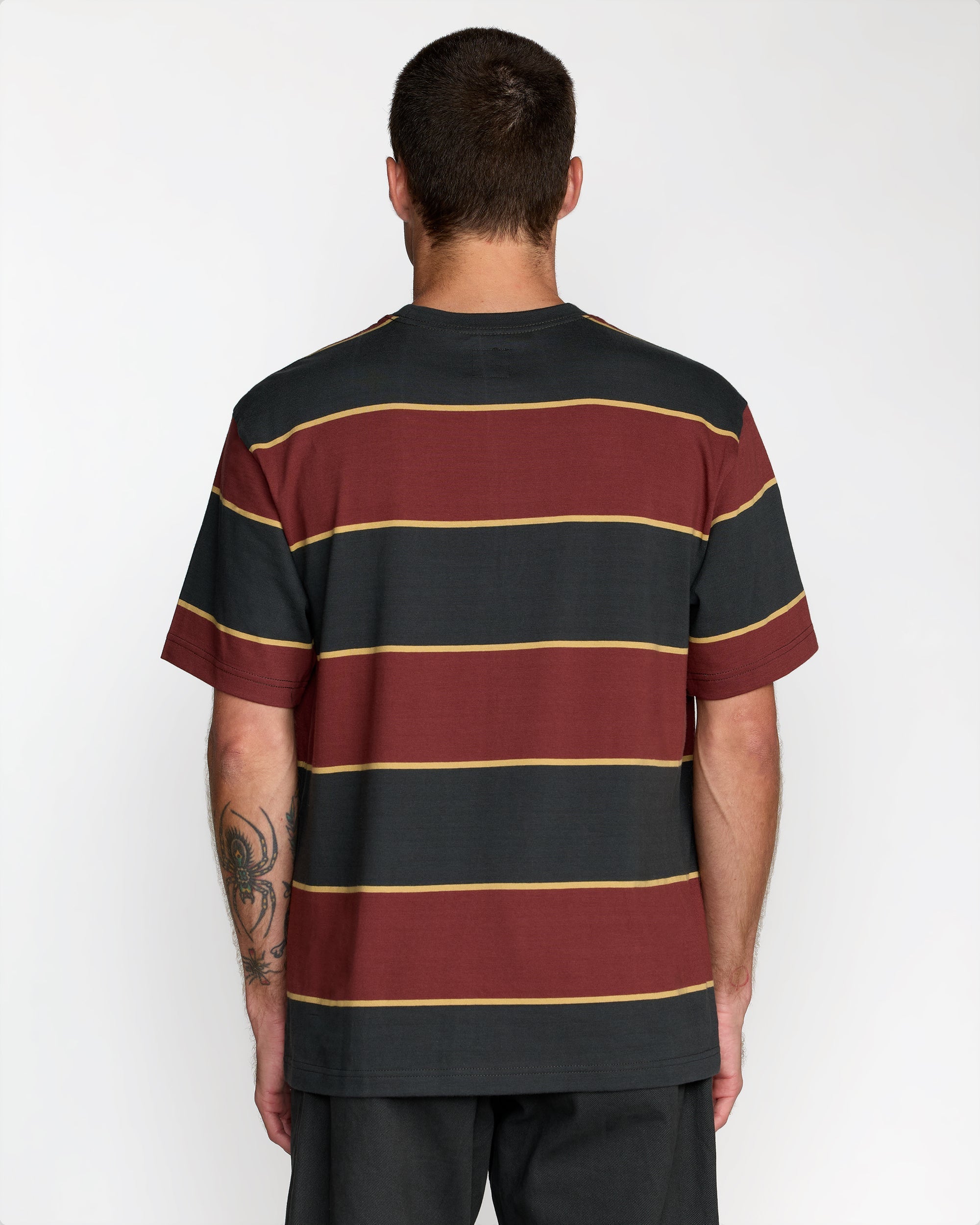 Dayshift Stripe Short Sleeve Tee - Pirate Black