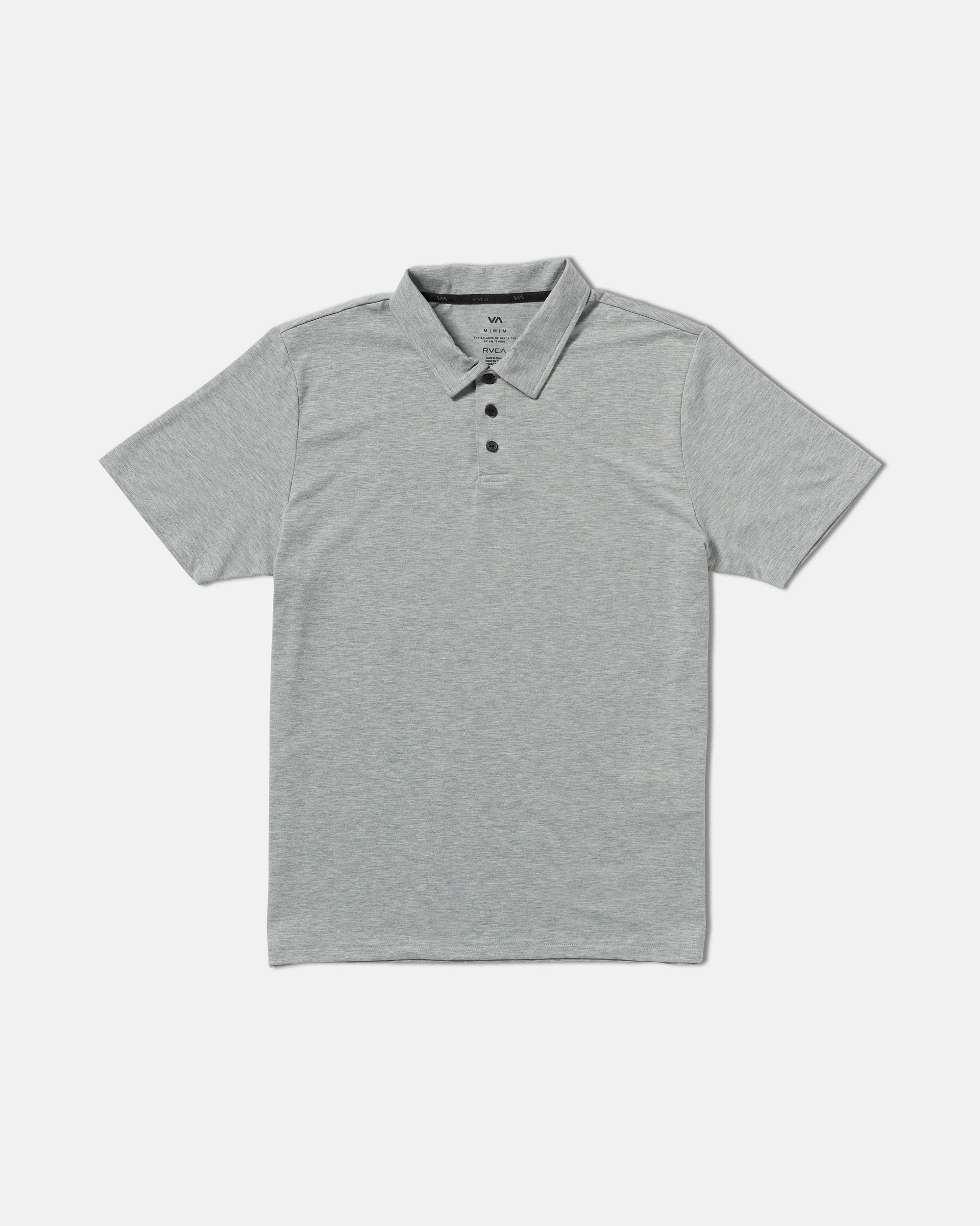 Balance Polo - Heather Grey
