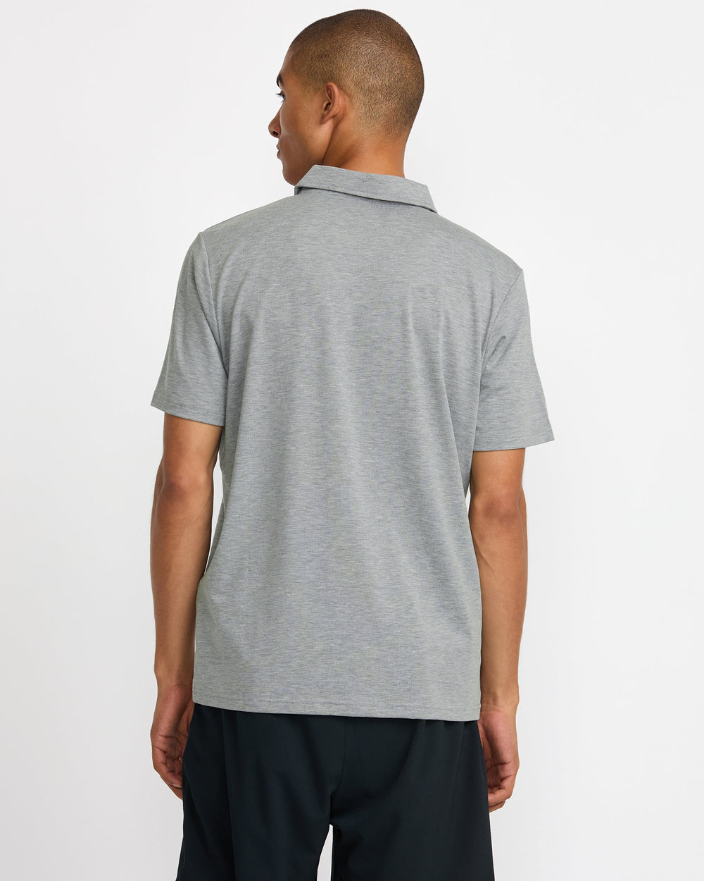 Balance Polo - Heather Grey