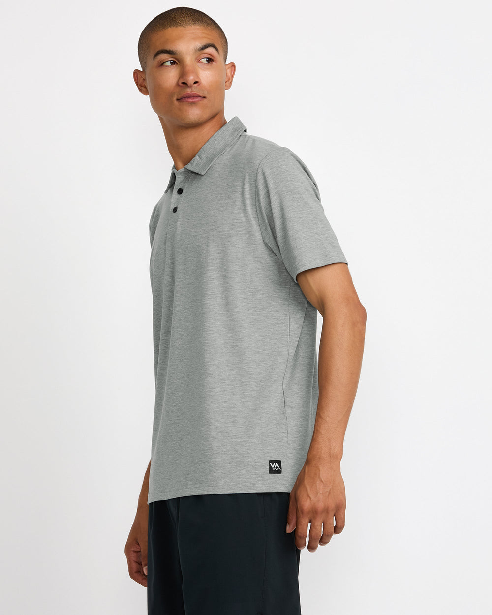 Balance Polo - Heather Grey