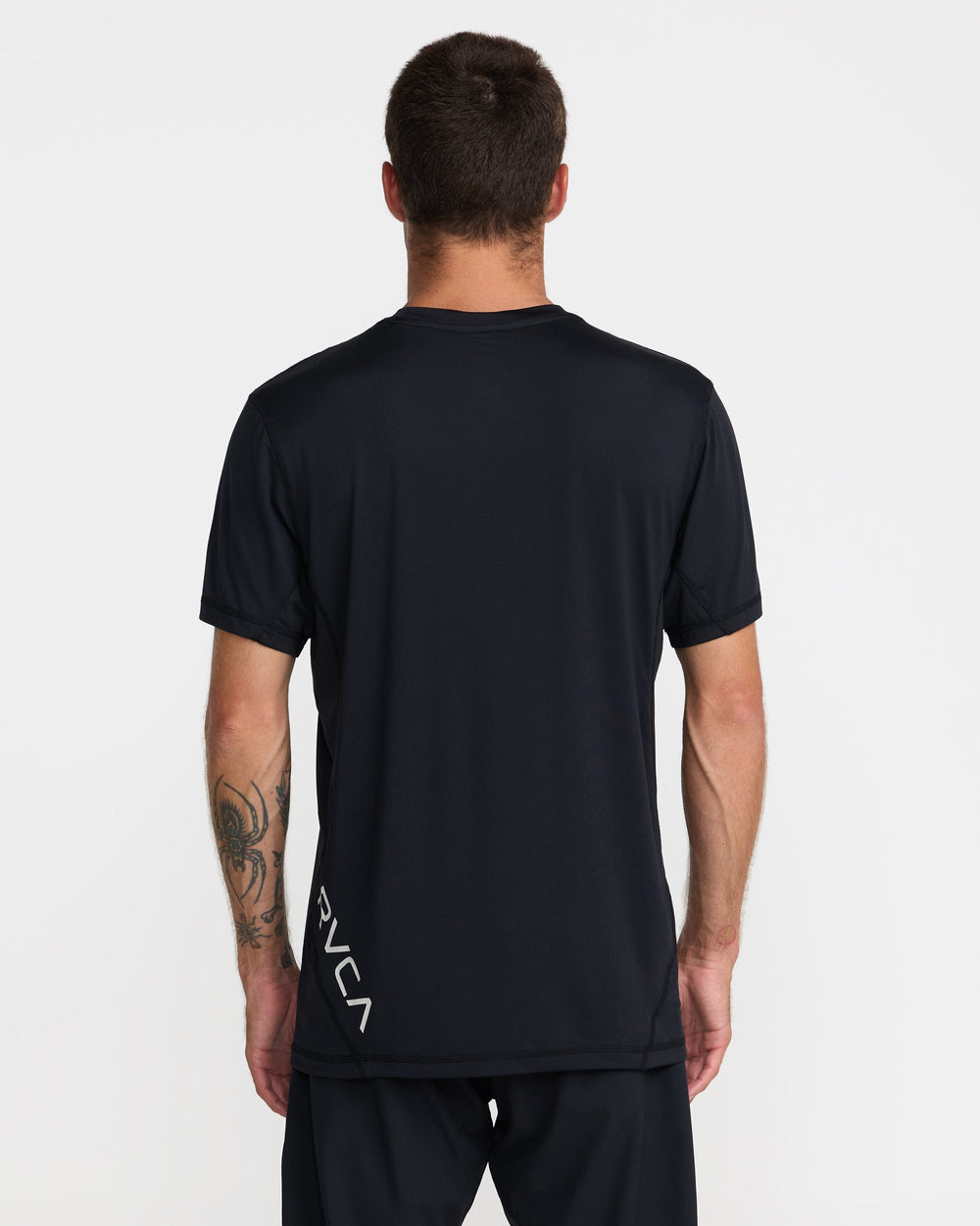 Hawaii Sport Vent Short Sleeve Tee - Black White