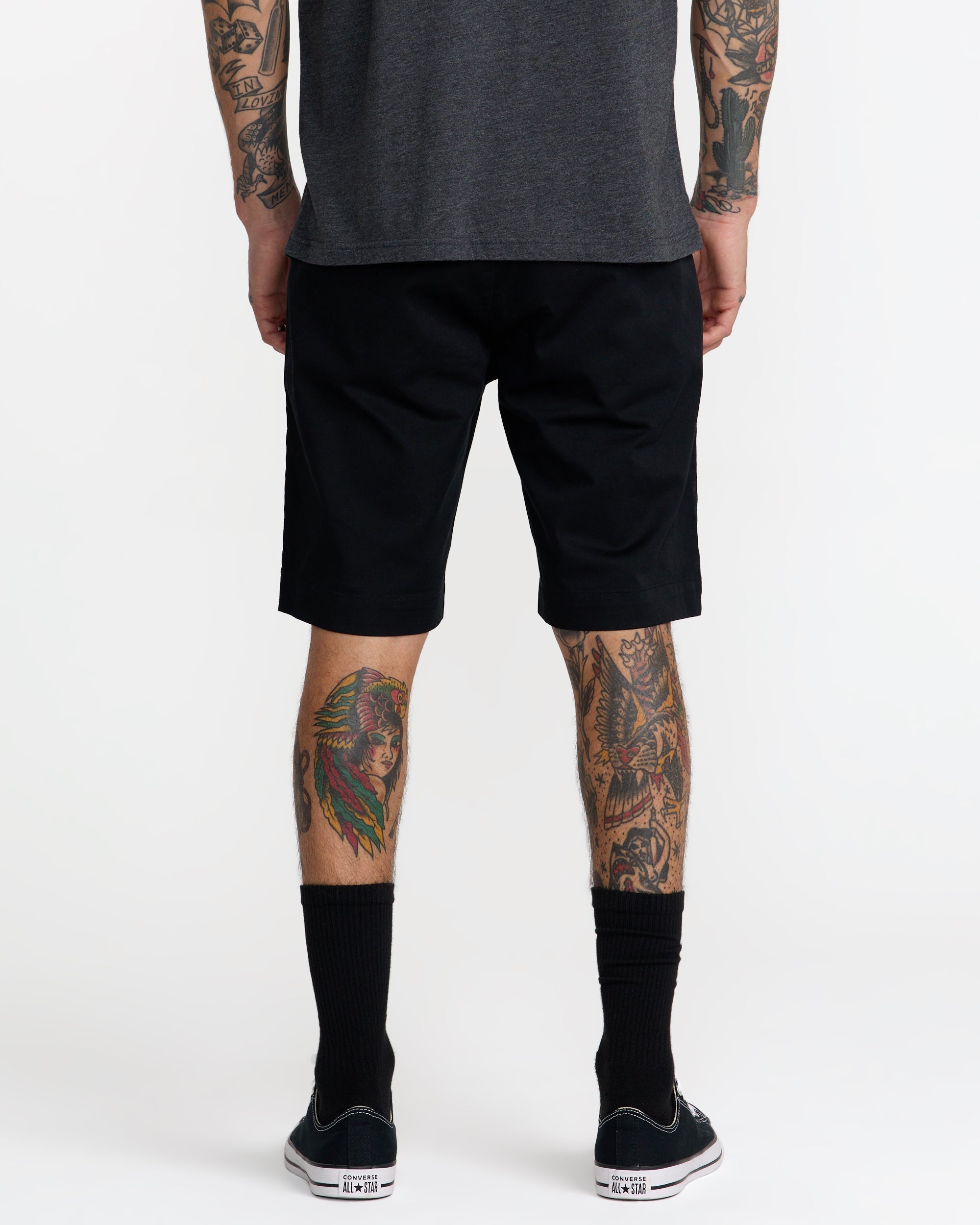 Weekend Stretch Short 20" - Black