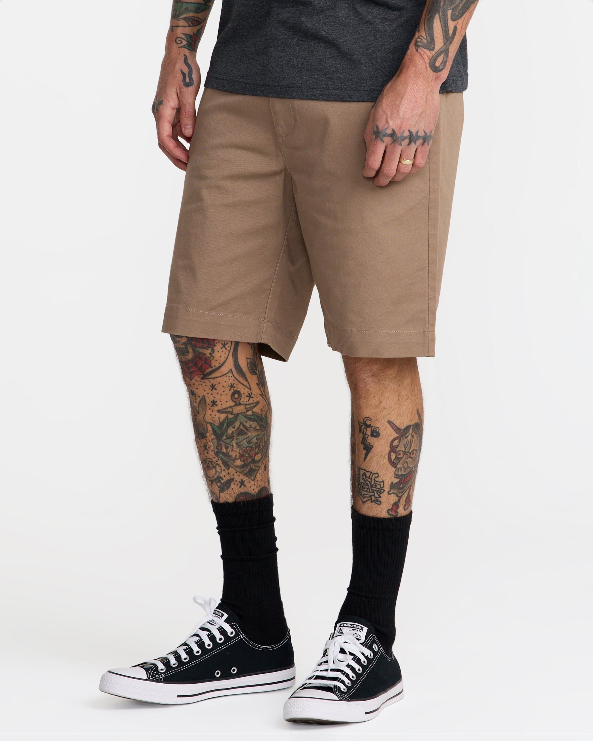 Weekend Stretch Short 20" - Dark Khaki