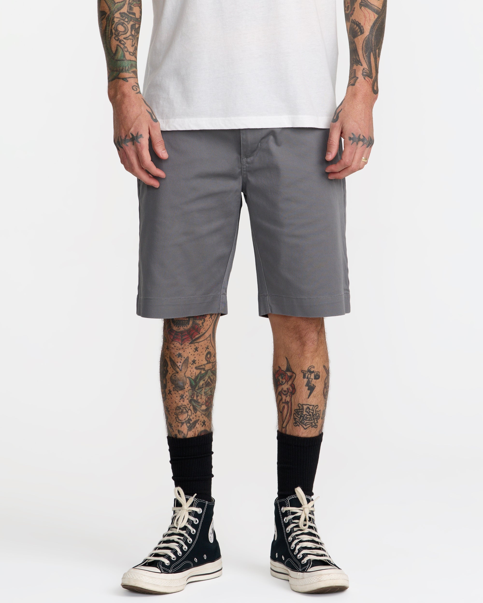 Weekend Stretch Short 20" - Smoke